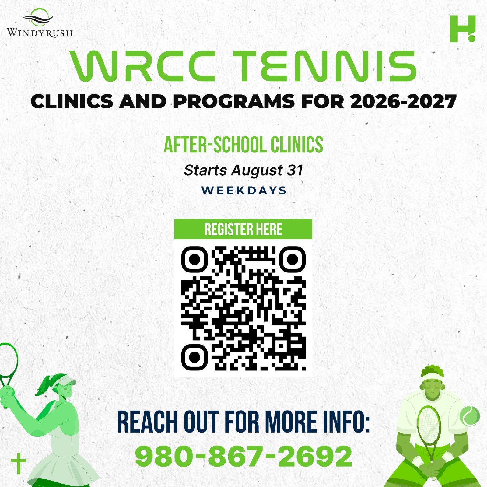 After school clinics 2026 2027